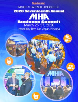 Fillable Online Members - MHA Business Summit Fax Email Print - pdfFiller