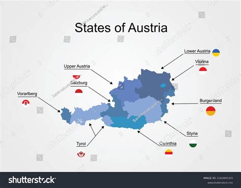 Map Of Upper And Lower Austria