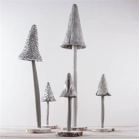 Großer Knetbeton Pilz – Bastelidee – Rayher