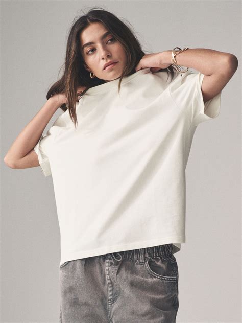 Buy The Set Black/White/Nude 3 Pack Premium Heavyweight T-Shirt from the Next UK online shop