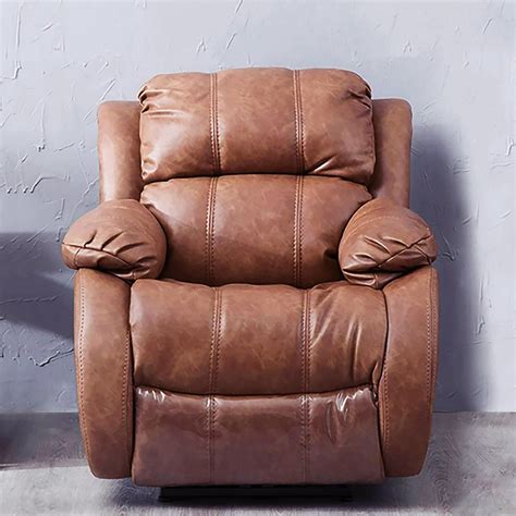 Buy (Refurbished) Ashby Nappa Air 1-Seater Electric Recliner - Brown ...