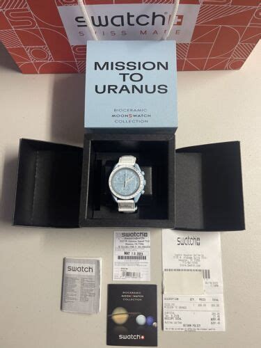 Omega X Swatch Mission to Uranus Moonswatch India | Ubuy