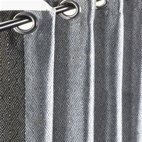 Buy DECO WINDOW Grey Blackout Door Curtain - 274x132cm - Set of 2 from ...