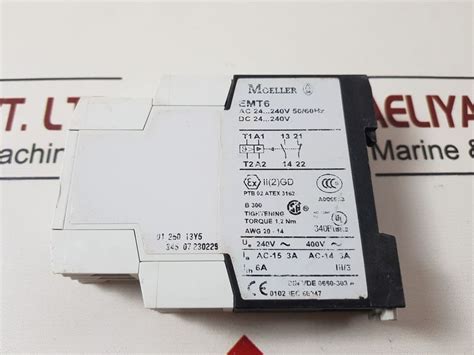 Moeller Emt6 Thermistor Overload Relay 50/60Hz – Aeliya Marine Tech