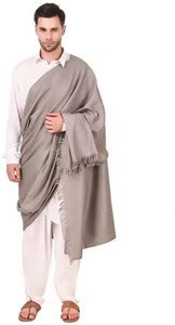 Kashmiri queen Wool Solid Women, Men Shawl - Buy Kashmiri queen Wool ...