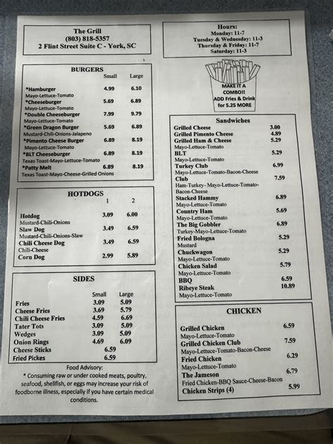 The Grill, York - Menu, Reviews (65), Photos (22) - Restaurantji