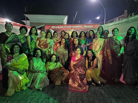 Bengali Community Association of Abuja celebrated Duga Puja on 22 Oct ...