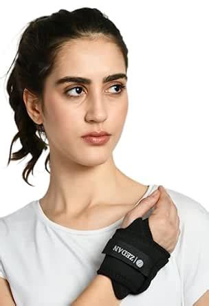 Buy ZEDAN Neoprene Blend Wrist Band Support For Men & Women with Thumb ...