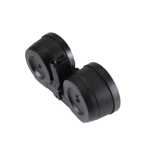 Nuprol MP5 Twin Drum Mag 2500 Rounds in Black - bbguns4less