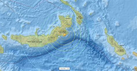 Papua New Guinea: Powerful earthquake of 6.9 magnitude strikes off ...