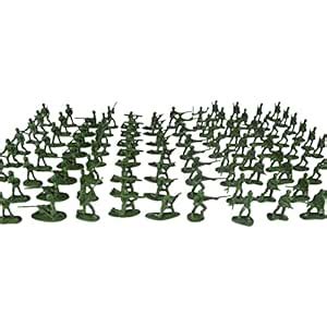 Buy Enakshi 100x Mini Soldier Models Sufficient for Decoration Building ...