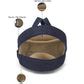 Kantha Hand Embroidered Denim Mini Travel Backpack with pouch - Dwij