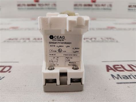 Ceag Ghg4171101R0001 Contact Block – Aeliya Marine Tech®