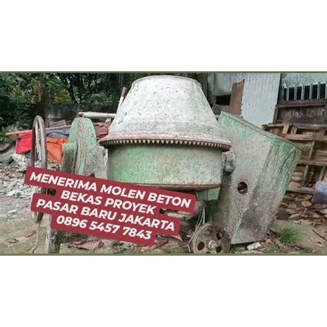Jual Menerima Mesin Mixer Beton Bekas Proyek Pasar Baru Jakarta - Kab ...