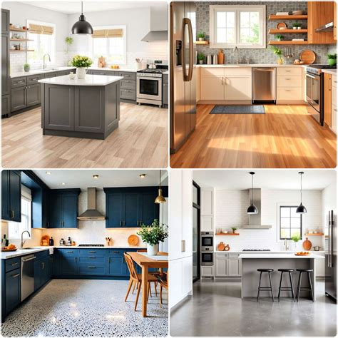 25 White Kitchen Floor Ideas for A Bright, Clean Look