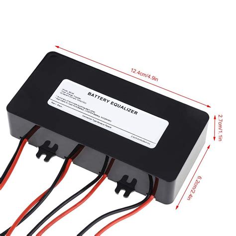 Fdit Battery Equalizer 48V Battery Voltage Balancer Max 4 × 12V Battery ...