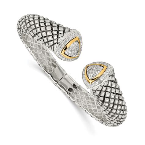 925 Sterling Silver Diamond Band Ring Size 8.00 - Walmart.com