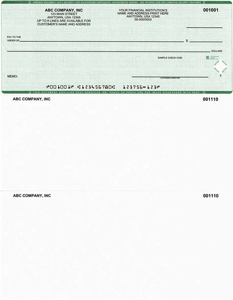 Image result for Computer Printed Checks