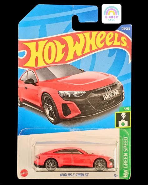 Hot Wheels Audi RS e-Tron GT - Red Color - Buy At Kinder Logs