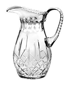 Barski - Hand Cut - Mouth Blown - Crystal Pitcher - 52oz. - 10.25 ...