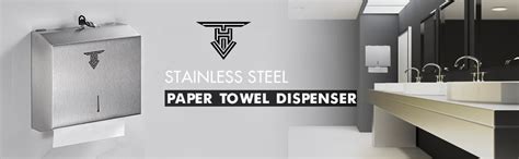 TARGET HYGIENE M Fold Tissue Paper Holder Dispenser | Brushed Stainless ...