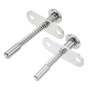 uxcell 2Pcs 6mm + 4Pcs 7mm Head Dia Stainless Steel Spring Plunger ...