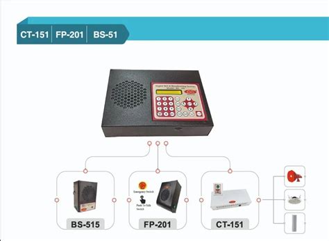 Talk Back & Paging PA System - Two Way Talk Back PA System Manufacturer ...