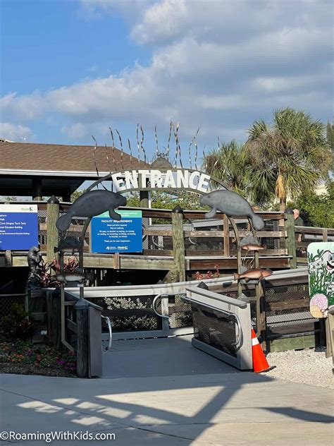 Visiting Manatee Viewing Center at Tampa Electric