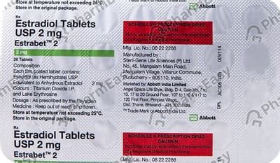 Estrabet 2 Tablet: Uses, Side-effects, Price, Dosage & More Info ...