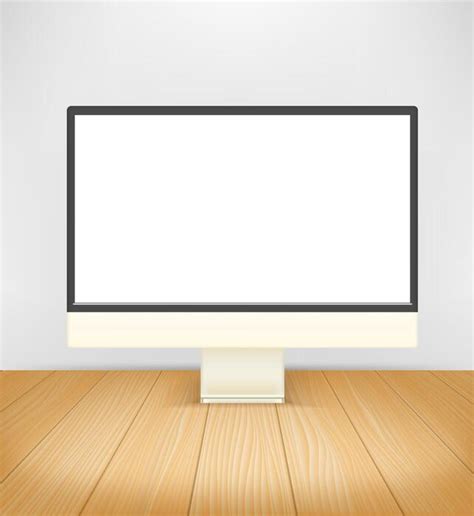 Blank Computer Screen Vector File 的图像结果