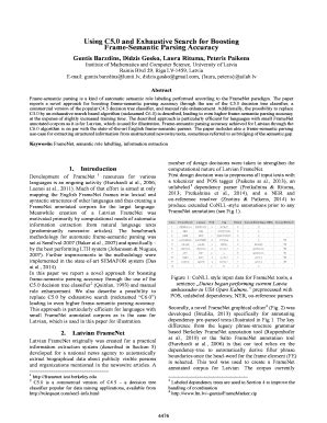 Fillable Online lrec-conf Using C5. 0 and Exhaustive Search for ...