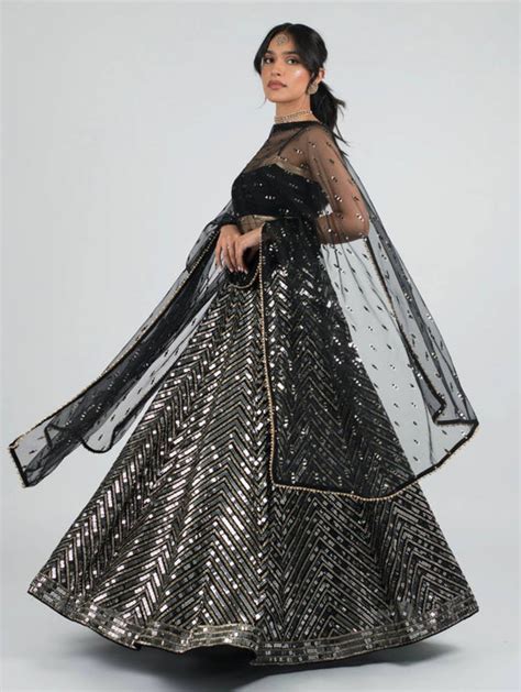 Black Lehengas – YOYO Fashion India Pvt Ltd