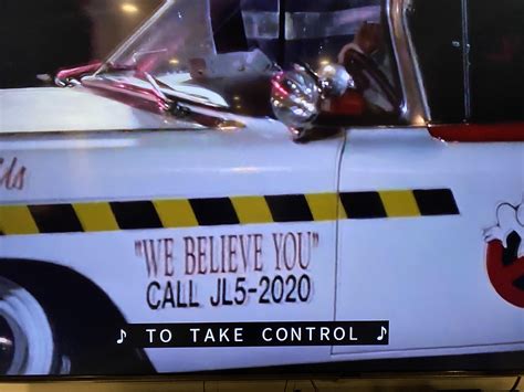 The Ecto 1A in Ghostbusters II (1989) has the phone number “JL5-2020 ...