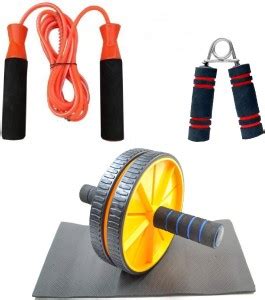 Dr Pacvu Athletes Choice Pack of 3 Combo | Hand Gripper, AB Wheel ...