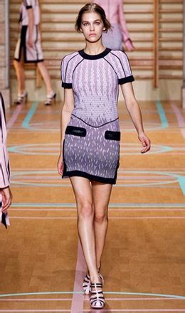 Jessica Stam in Versus Spring 2012 | Vogue India