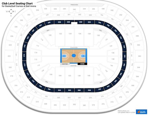 Club Level at Ball Arena - RateYourSeats.com
