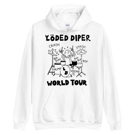 Loded Diper World Tour T-Shirt, Diary of a wimpy kid shirt, rodrick ...