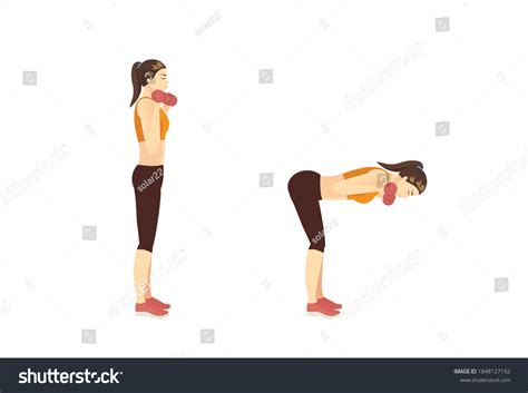 Good Mornings Exercise With Dumbbells