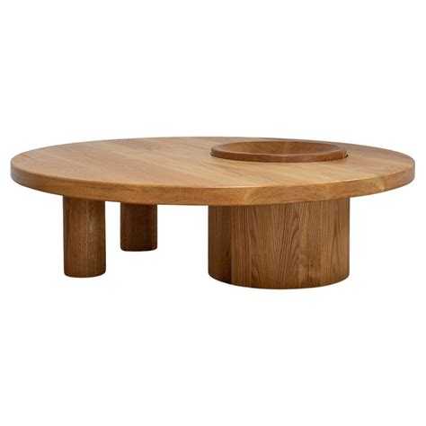 Solid Oak Coffee Table Round at Katherine Edmunds blog