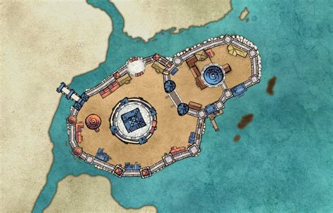 Image result for Wonderdraft Castle Map