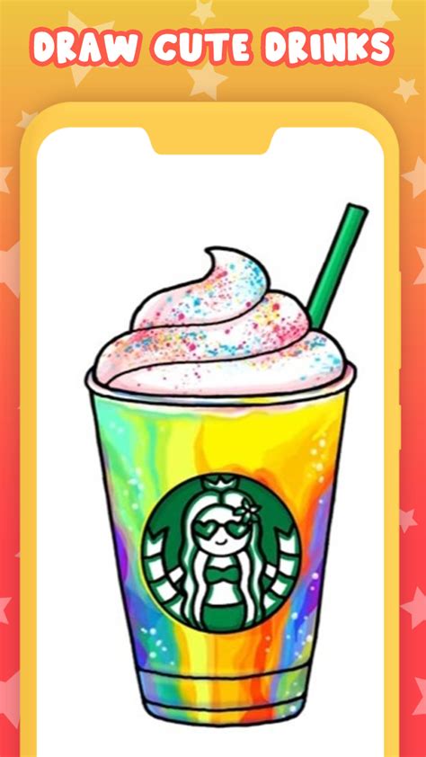 How To Draw Sweet Cute Drinks Step By Step - App on Amazon Appstore