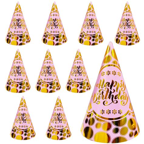 Buy Party Propz Birthday Caps For Kids -10Pcs Birthday Hats For Kids ...