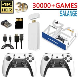 GameStick 2.4G Wireless Controller 4K HD Console Built-in 10k+ Retro ...