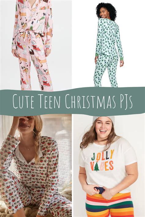 Festive Teen Christmas Pajamas (Guys + Girls) - momma teen