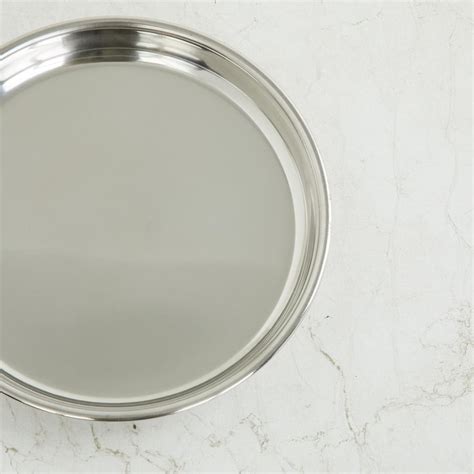 Buy Corsica Aristo Set of 6 Stainless Steel Plates from Corsica by Home ...