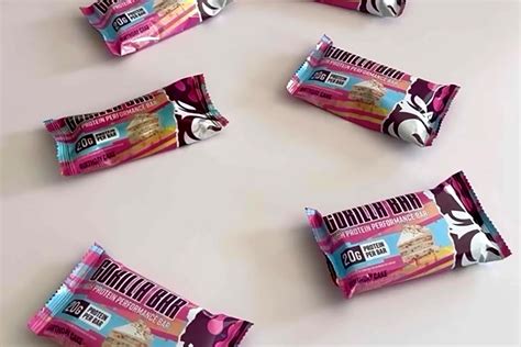 Birthday Cake Gorilla Mind Protein Powder and Protein Bar