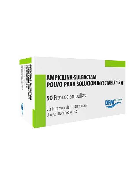 Ampicilina Sulbactam 1,5 g - Difem S.A.