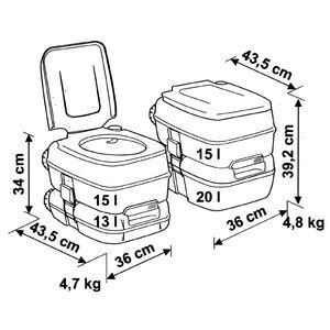 Inodoro Marino Portátil BI-POT- 36x43cm – Naval Chicolino