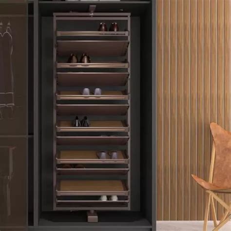 Hettich 360 Degree Shoe Rack | Decomart