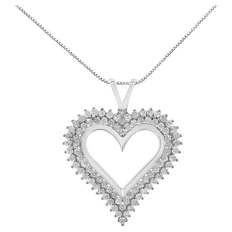 Cheap 925 heart necklace Online Sale 925 Heart Necklace Etsy